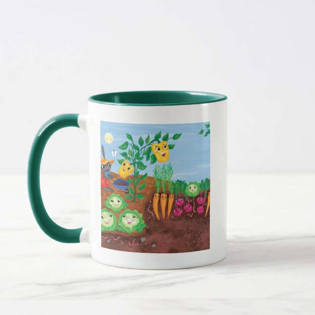 Time To Count-Garden Mug (Left)