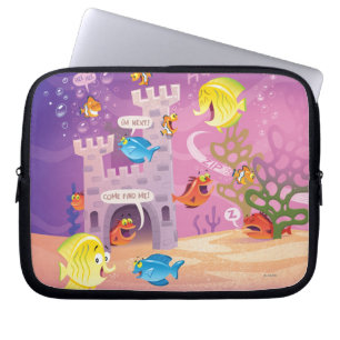 Time To Count-Under the Sea Laptop Sleeve