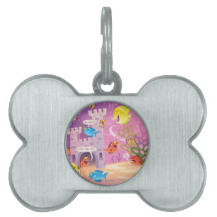 Time To Count-Under the Sea Pet Name Tag