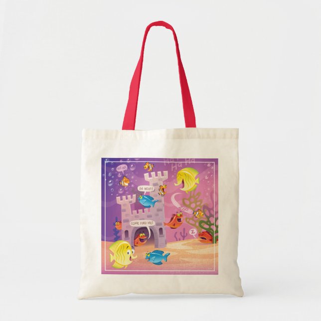 Time To Count-Under the Sea Tote Bag (Front)