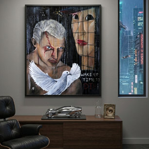 Time to Die! Painting by Alfred Fox Canvas Print