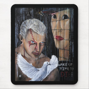 Time to Die! Painting by Alfred Fox Mouse Pad