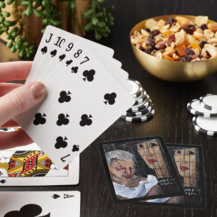 Time to Die! Painting by Alfred Fox Playing Cards