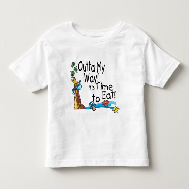 Time to Eat 2 Toddler T-Shirt (Front)
