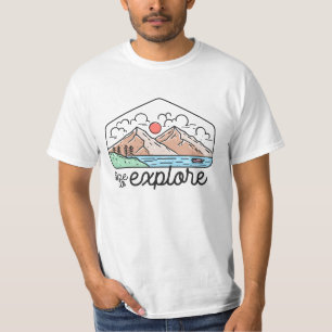Time To Explore Adventure  T-Shirt