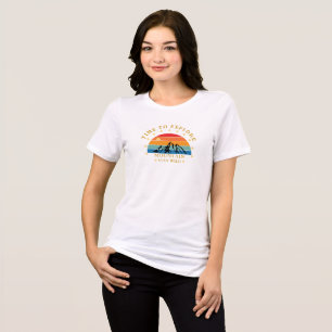 Time to Explore Mountain Shirt – Retro Hiking Tee 