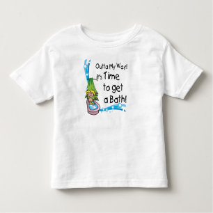 Time to Get Bath Toddler T-Shirt