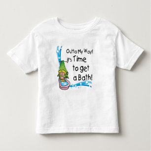 Time to Get Bath Toddler T-Shirt