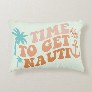 Time to Get Nauti Decorative Cushion