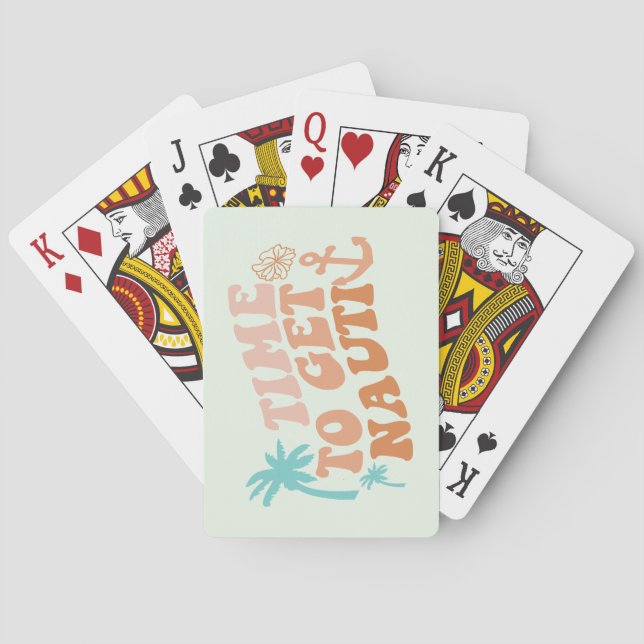 Time to Get Nauti Playing Cards (Back)