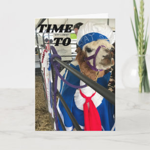 TIME TO GET "THE PARTY STARTED" CARD