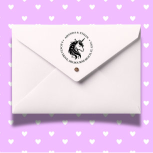 Time to Get This Unicorn Party Started Self-inking Stamp