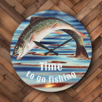 Time to Go Fishing Brook Trout