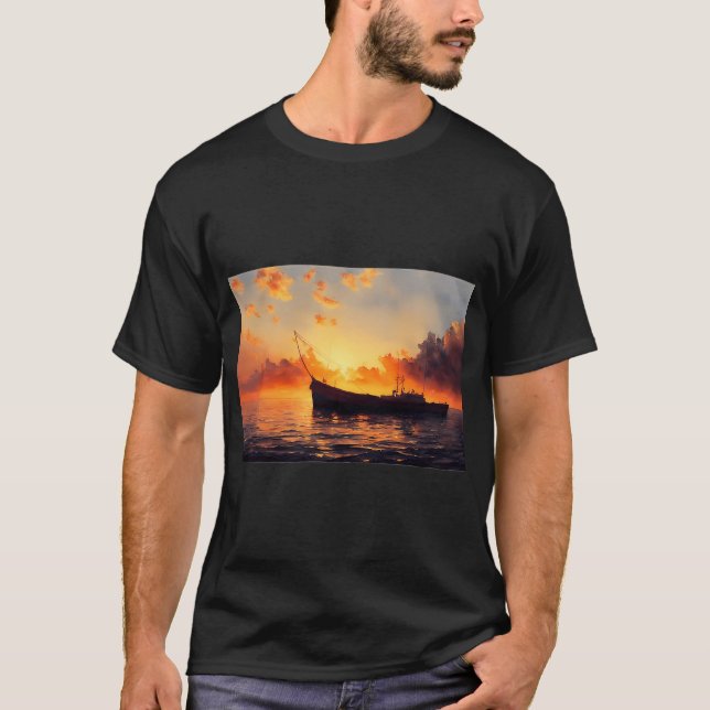 Time to go Fishing T-Shirt (Front)