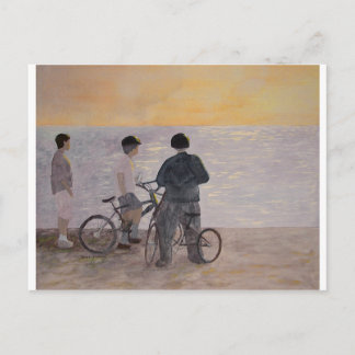 Time To Go Home Postcard