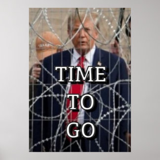 Time to go poster