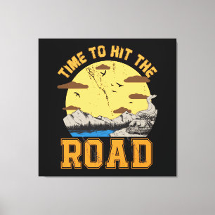Time To Hit The Road  Canvas Print