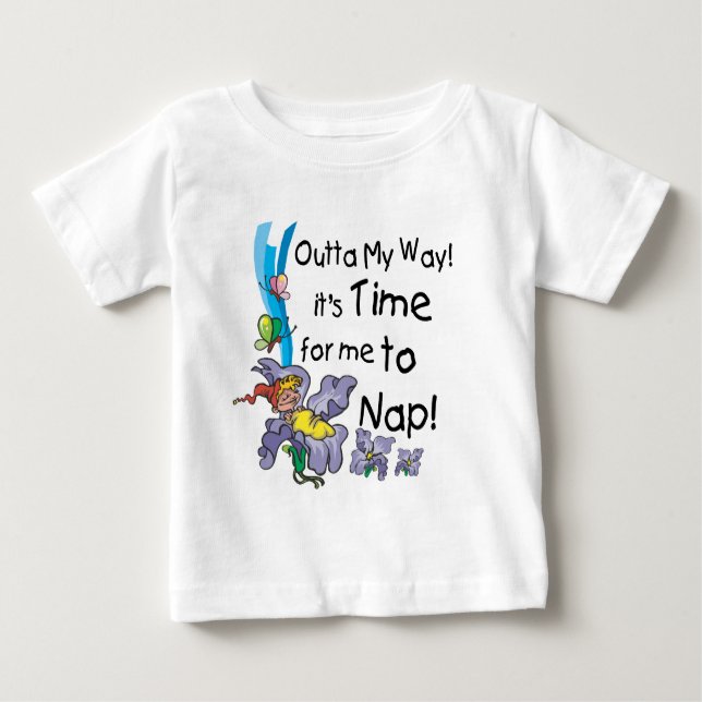 Time to Nap Baby T-Shirt (Front)