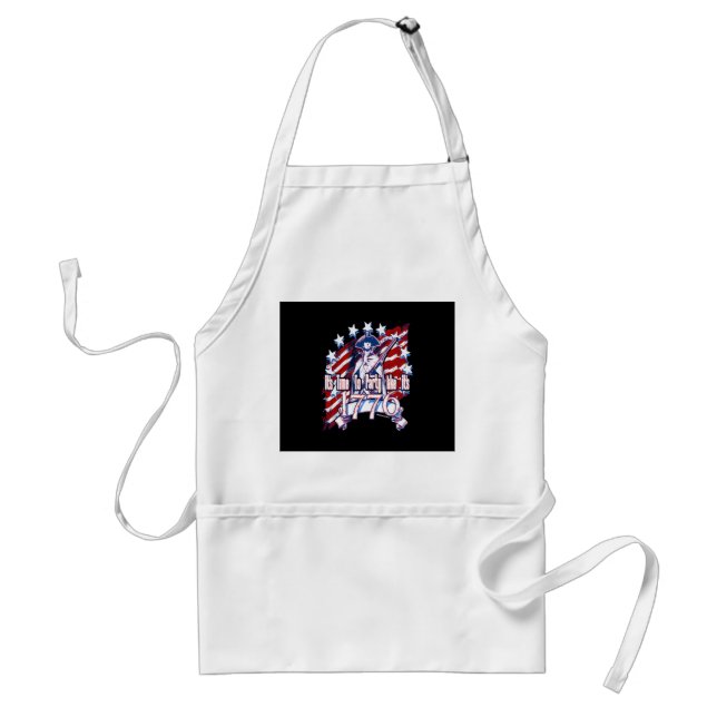 Time To Party Like It's 1776 Standard Apron (Front)