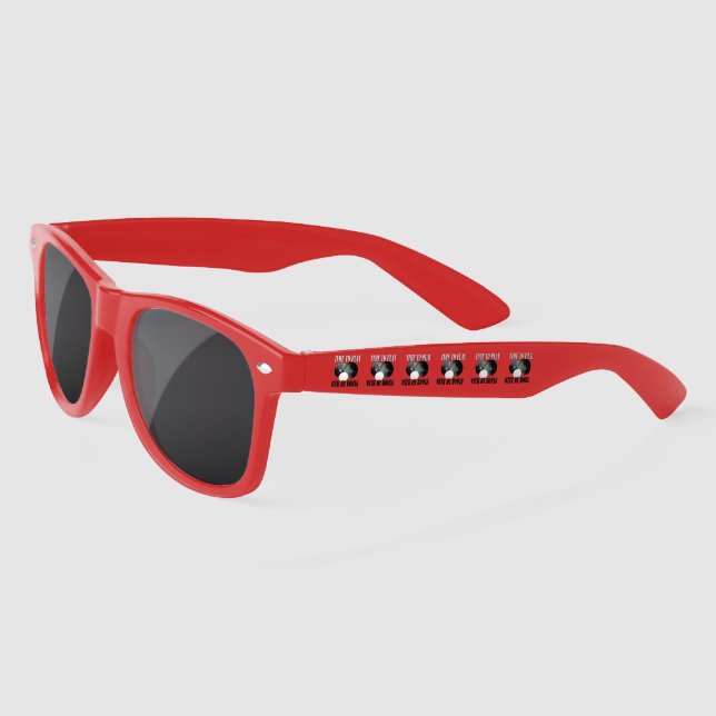 Time To Play Lawn Bowls, Funny Sunglasses (Left)
