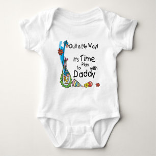 Time to Play with Daddy Baby Bodysuit