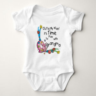 Time to Play with Grandma Baby Bodysuit