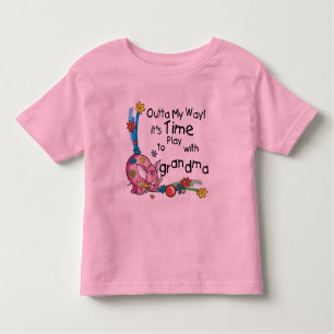 Time to Play with Grandma Toddler T-Shirt