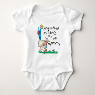 Time to Play with Mommy2 Baby Bodysuit