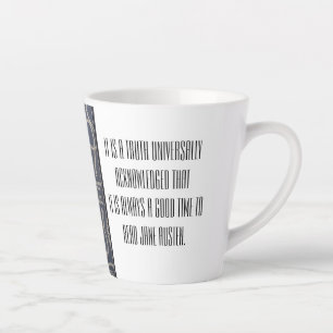 Time to read Jane Austen Latte Mug