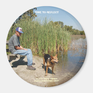 TIME TO REFLECT MAGNET