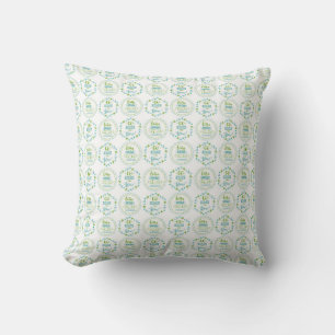 Time to Relax, Go with the Flow, Fun Pattern Cushion
