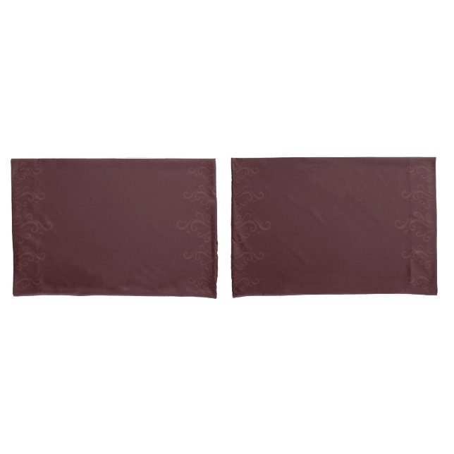 Time to Relax maroon-ed Pillow case set (Front-Set)