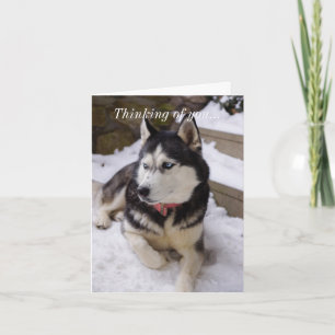 Time To Rest Thinking Of You Card