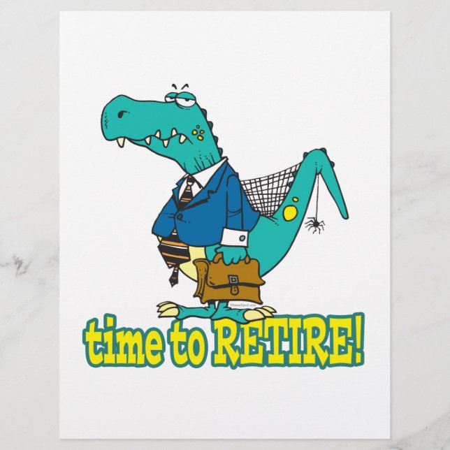 time to retire old working dinosaur (Front)