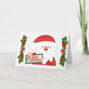 TIME TO SAY **MERRY CHRISTMAS** TO YOU! HOLIDAY CA CARD