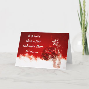 TIME TO SAY "MERRY CHRISTMAS" TO YOU! HOLIDAY CARD