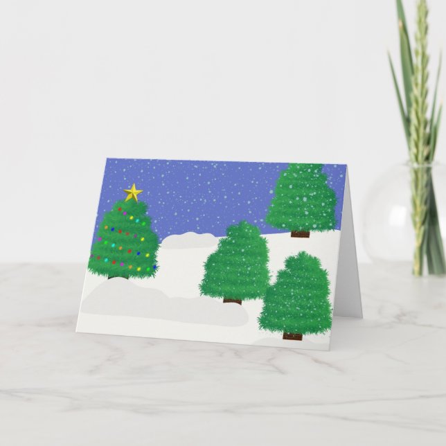 Time to Spruce things up Holiday Card (Front)