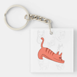 Time to Stretch Duvet Cover Drawstring Bag Poster  Key Ring