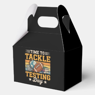 Time To Tackle Testing Day Favour Box