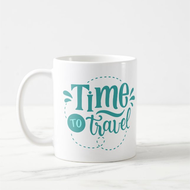 time to travel coffee mug (Left)