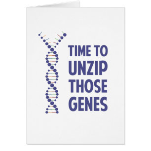 Time To Unzip Those Genetic Genes