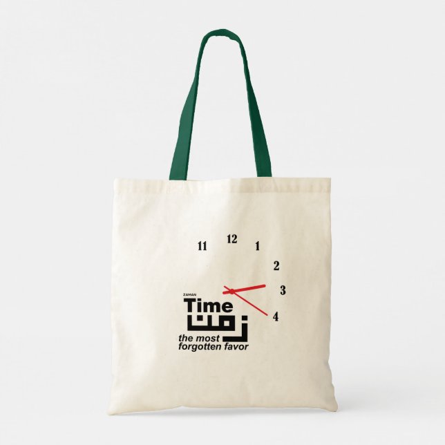 Time  tote bag (Back)