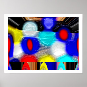 Time travel art poster