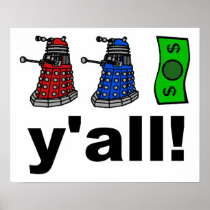 Time Travel Funny Geek Nerd Humour Poster Sign