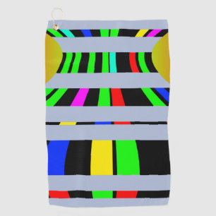 Time travel golf towel