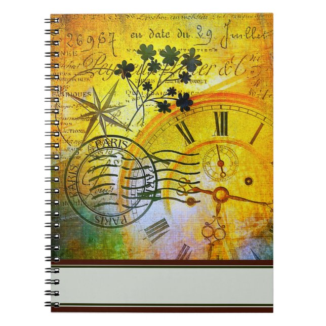 Time travel notebook (Front)