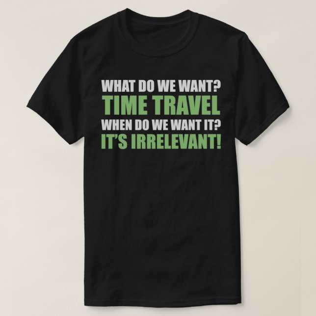 Time Travel T-Shirt (Design Front)