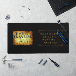 Time Traveller Desk Mat