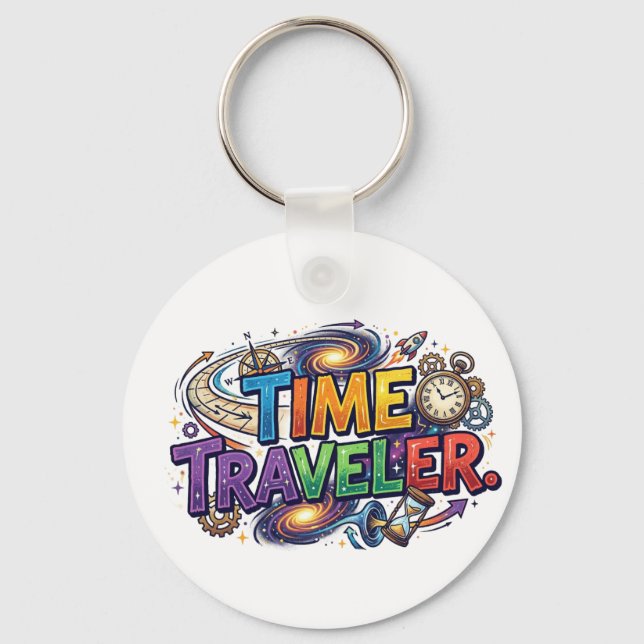Time Traveller Key Ring (Front)