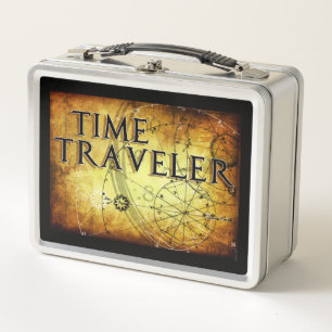 Time Traveller  Metal Lunch Box